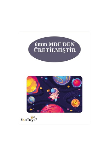 Ahşap 54 Parça Çocuk Puzzle-91