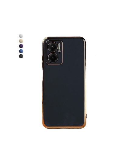 Xiaomi Redmi Note 11e Kılıf Luxury Seri Kamera Korumalı Silikon Kapak