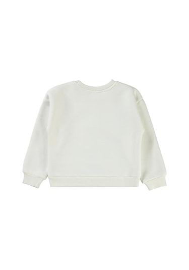 Tom and Jerry 6-9 Yaş Sweatshirt Ekru