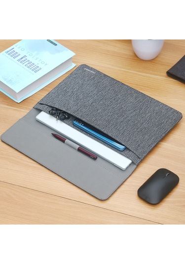 Cbtx Ultra İnce Çift Katmanlı 14" Dizüstü Bilgisayar Taşıma Kılıfı