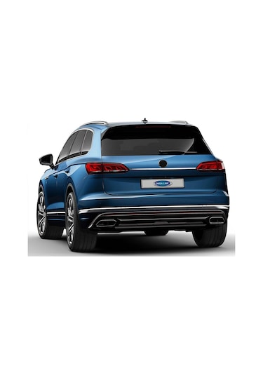 Omsa Vw Touareg Krom Bagaj Çıtası Plaka Üstü 2018 Ve Sonrası