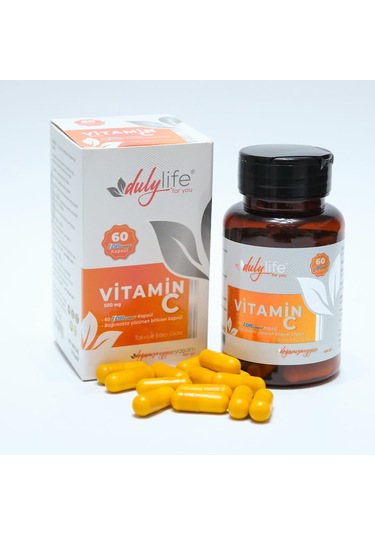 Dulylife Vitamin C 60 Drcaps Takviye Edici Gıda 60 Kapsül