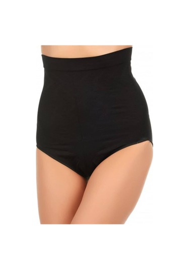 Kadın Siyah Yüksek Bel Korse 1008 Siyah