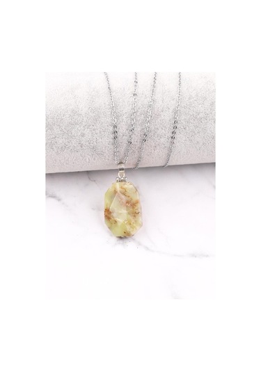 Sarı Opal Kolye Ucu