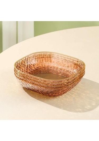 Mavi Tükürük Kemik Çanak Çok Fonksiyonlu Kalınlaşmış Taban Işık Lüks Stil Yarı Saydam Depolama Plakası Ev Gereçleri