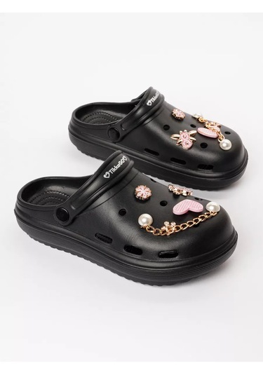 Tikkago Deniz İçin Lastik Terlikler 225192279 Siyah