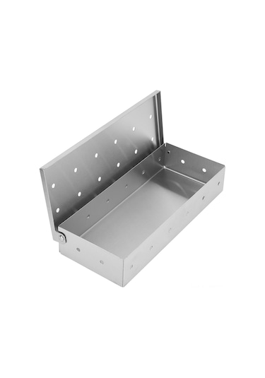 Symbee Stainless Steel Bbq Füme Kutusu - Büyük Kapasiteli, Isı Dayanıklı, Mangal Aksesuarı - Lezzetli Füme Tatlısı İçin Çok Renkli