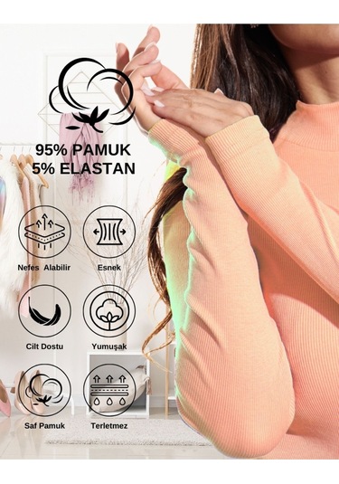 Kaşkorse Yarım Boğaz Body Sweatshirt, Fitilli Kumaş, Likralı, Bordo Yavru Ağzı