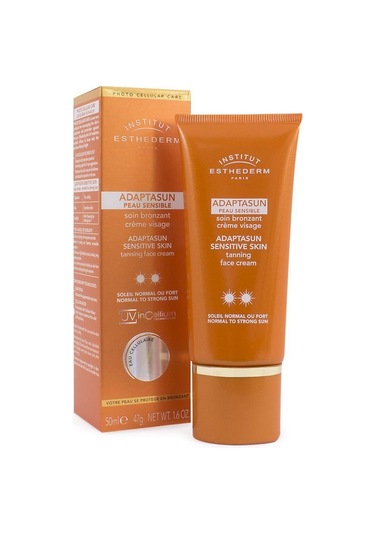 Institut Esthederm Adaptasun Tanning Face Cream Normal To Strong Sun 50 ML