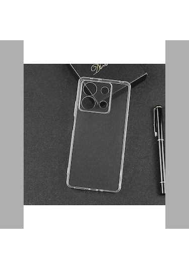 Redmi Note 13 Pro 5g Uyumlu Kılıf Şeffaf Kamera Korumalı 3d