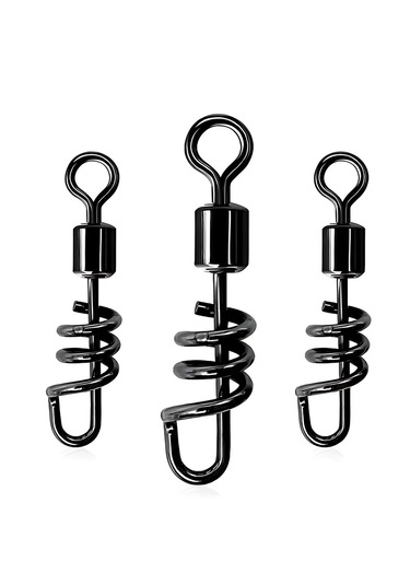 Seoul 15 Adet No:1/0 Burgu, Tirbuşon Fırdöndü,33 Mm,48 Kg Çeker