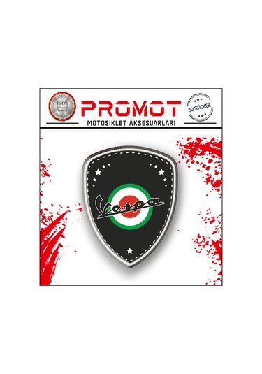 Vespa 3d Sperlik Sticker 5