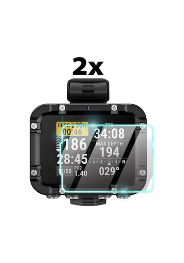 Garmin Descent X30 Dalış Bilgisayarı İçin 9h Nano Proactive Ekran Koruyucu 2 Adet