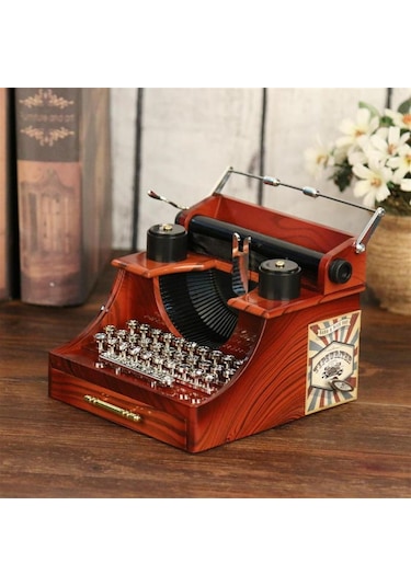 Daktilo Hareketli Müzik Kutusu