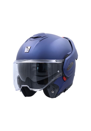 Scorpion Exo-tech Evo Pro Çene Açılabilir Motosiklet Kaskı Mavi Mavi
