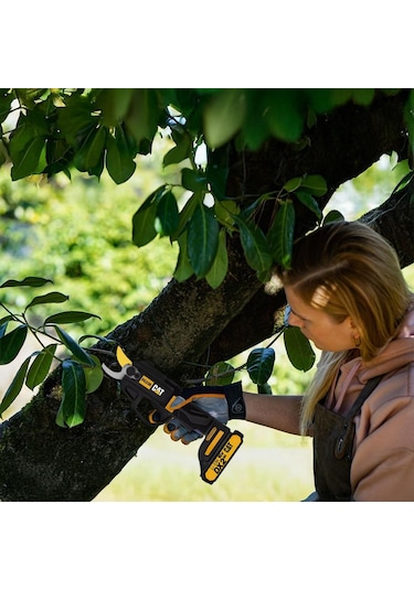 Cat Dg236 18volt 2.0a Li-ion Tek Akülü Profesyonel Kömürsüz Dal Budama Makası