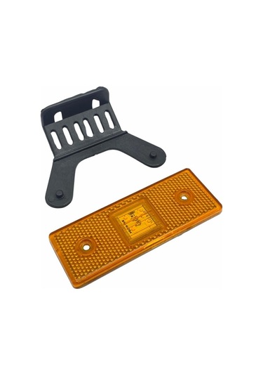 12v-24v Yan Sinyal Lambası Dorse Side Marker Turuncu 4 Ledli 110 42 Mm E9
