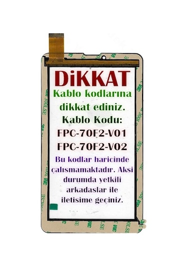 Syrox Syx-T704 Dokunmatik Siyah - Model 2