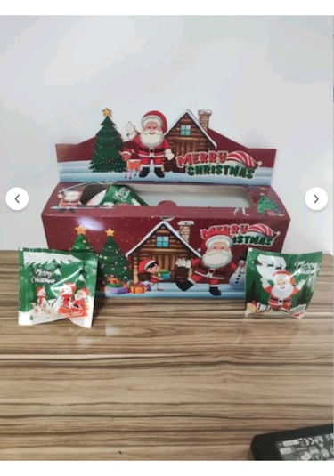 Yeni Yıl Yilbasi Noel Temalı Figürlü Supriz Paket 25 Adet