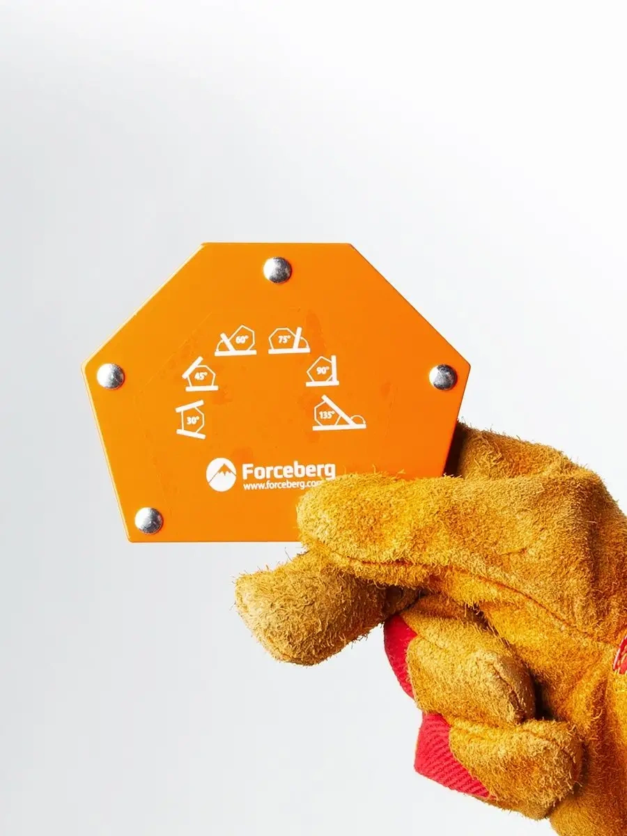 Forceberg 23 Kg'a Kadar Kaynak İçin Manyetik Gönye 5272322 Turuncu