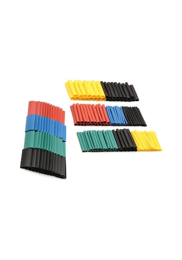 Makaron Kablo Yalıtım Isı Boru Daralan 530 Parça Kablo Tamir