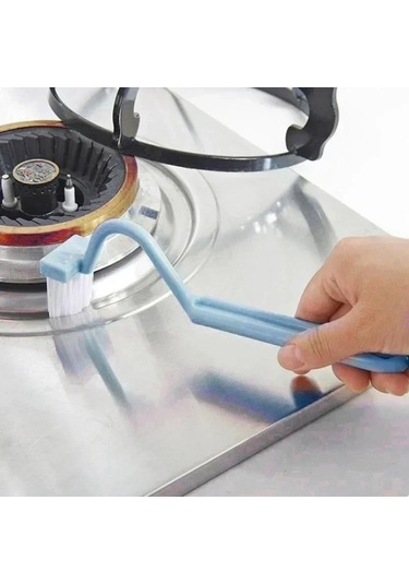 Liangmei 3 Adet Kavisli Tuvalet Fırçası Uzun Saplı Tuvalet Ahşap