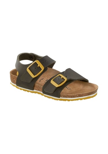Birkenstock New York Kids Çocuk Sandalet C-bst1015754p0129 Haki
