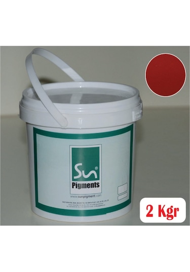 Demir Oksit Kırmızı 130 Pigment - 2 Kg