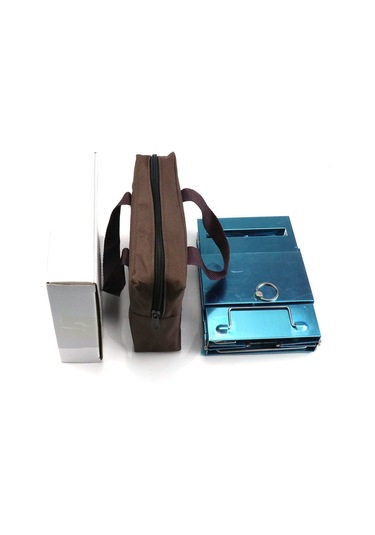 Reedark Portatif Çelik Mangal Ocağı, Çift Çelik Malzeme İle 1-2 Kişilik, Katlanabilir Taşınabilir Tasarım Çok Renkli Reedark Portatif Çelik Mangal Ocağı, Çift Çelik Malzeme İle 1-2 Kişilik, Katlanabilir Taşınabilir Tasarım Çok Renkli