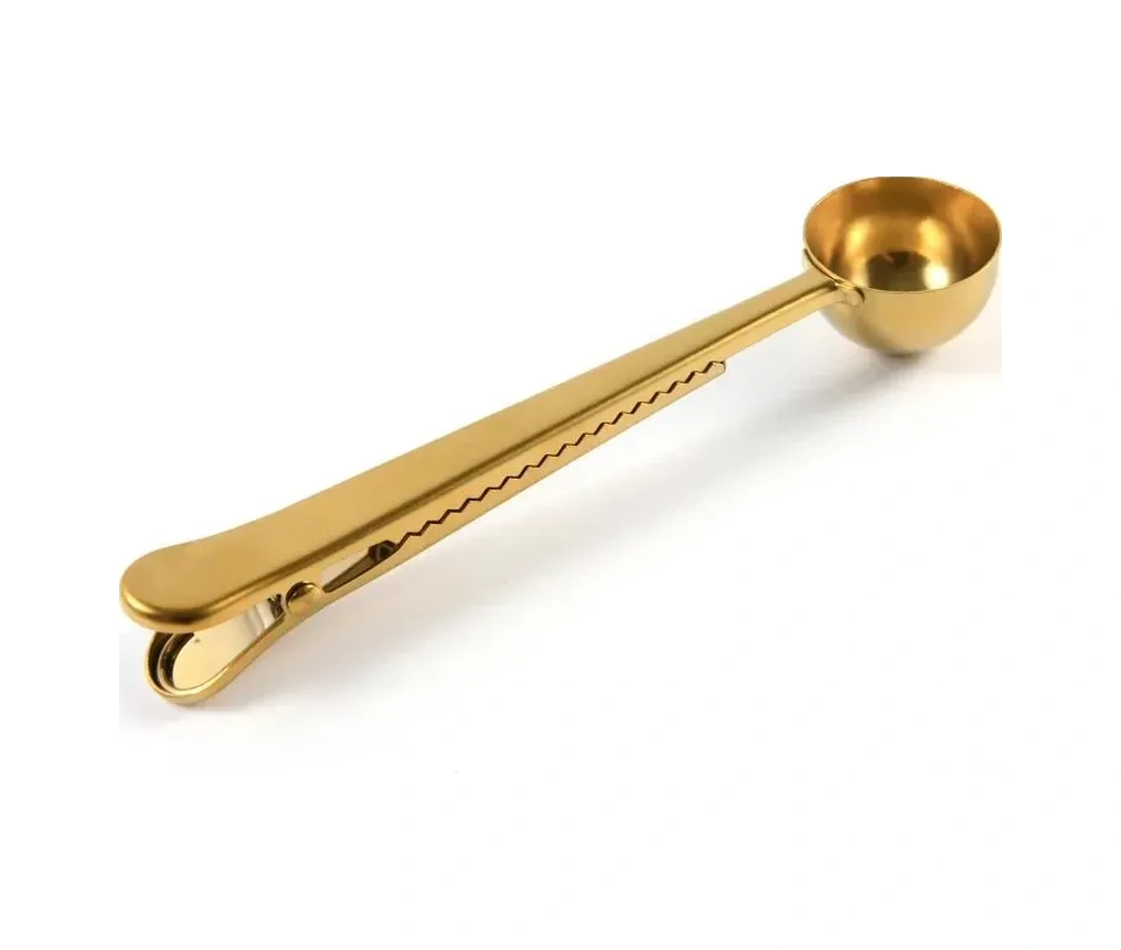 Kosona Stahl Kahve Kaşığı Ve Tutucu Seti - 18 Cm Elverişli Kelebek, Hafif Ve Dayanıklı, Mükemmel Ev Dekoru Altın