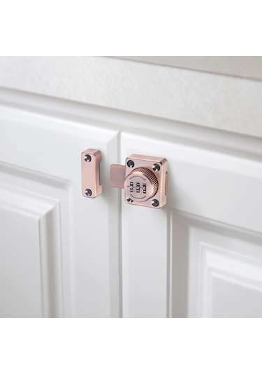 Homyl Ahır Kapısı Garaj Dolapları Için Mekanik Şifre Pembe