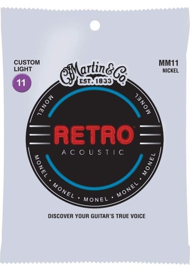 Martin Co Retro Mm11 011-.052 Custom Light Akustik Gitar Teli