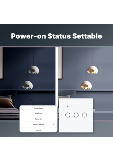Trendooze Zamanlama Yangın Wifi Uzaktan Uygulama Tuya Tek Sıfır Sesli Evrensel Dokunmatik Anahtarı Anahtar Anahtar Akıllı Akıllı 1-gang Rl 1-gang