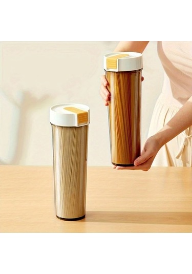 Trendooze 1 Adet Beyaz Sızdırmaz Mikrodalgaya Dayanıklı Noodle Kabı Kapaklı Saklama Seti Beyaz