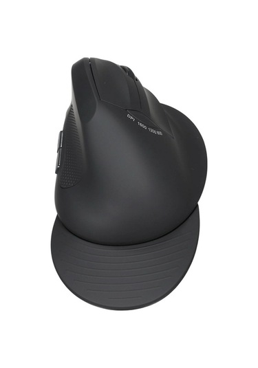 Dancemonkey Dikey 2.4g Siyah Fare, 6 Tuşlu, 800-1600 Dpı, Bilek Destekli Optik, Pil Hariç Optik