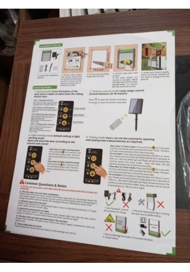 Otomatik Tavuk Kümes Kapısı