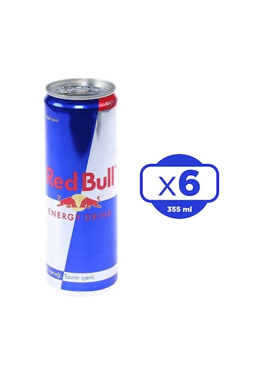 Red Bull Enerji İçeceği 6 x 355 ML
