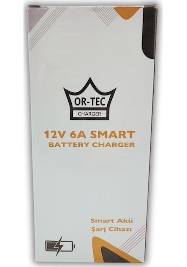 Ortec 12v 6a Motorsiklet, Araba Akıllı Akü Şarj Cihazı