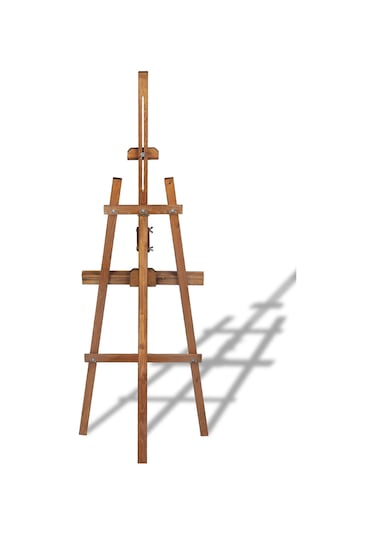 Renkli Şövale - Çanakcı Ahşap 172 Cm Resim Şovale Ressam Sehpası N11.17