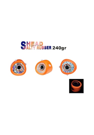 Fujin Salty Rubber Head Kafa 05 Orange 3D Eye