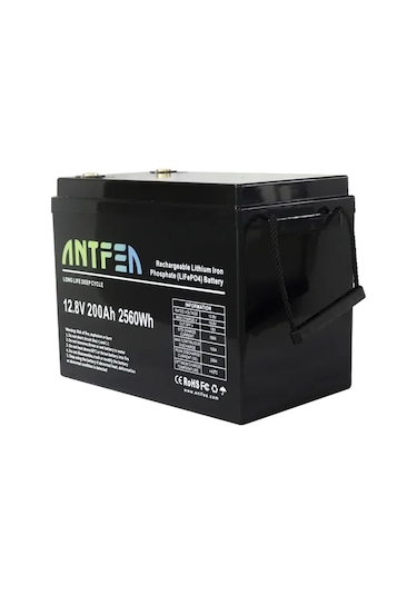 Antfea 12v200ah Lityum Akü ABS Lityum Akü LiFePo4