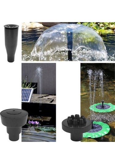 Pazly 1000l/s Renkli Işıklı Akvaryum Pompası, 9 Nozullu, Ayarlanabilir Akış, Sessiz Çalışma