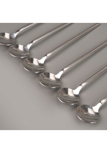 Hisar Kosova 6'lı Çay Kaşığı Seti - Inox Inox