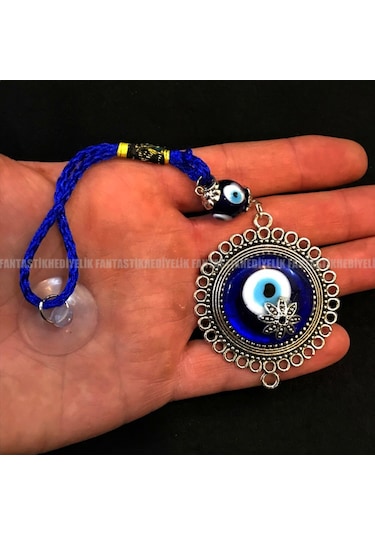 Nazar Boncuklu Oto Araba Hediyesi Vantuz Otomobil Dikiz Ayna Süsü