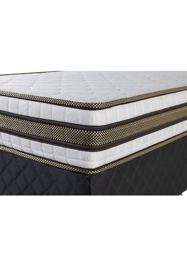 Mu&bah Retro Tek Kişilik Ortopedik Yaylı Yatak 90x190 90x190