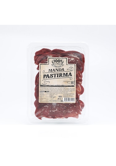 1001 Çiftliği Pastırma 100gr Katkısız
