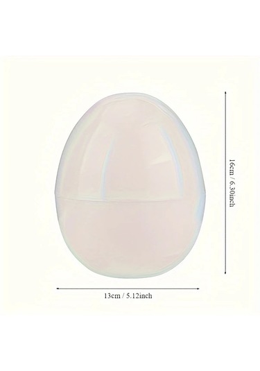 Elmpaly Beyaz 4 Yumurtalık Mikrodalga Yumurta Pişirici - Taşınabilir Pratik Mutfak Aleti