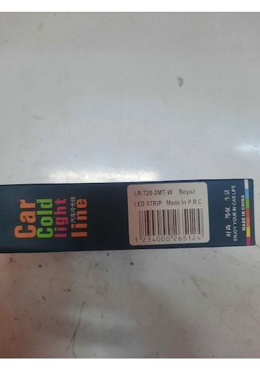 Car Cold Light Line Araç İçi Ambiyans Aydınlatma Beyaz