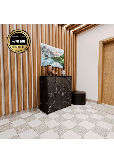 Dekorfim DF08103BD MDF Antre Hol Ayakkabılık Ayakkabı Dolabı