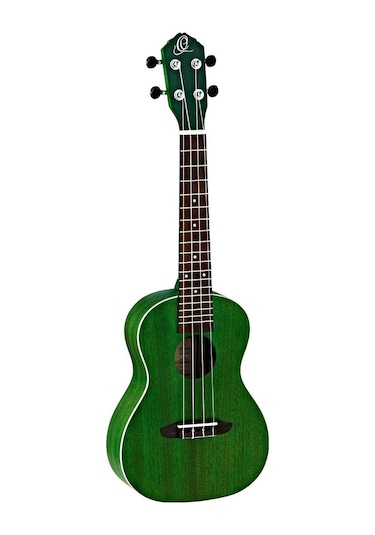 Ortega Ruforest Concert- Ukulele Forest Green Satin